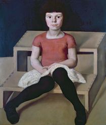 The Artist's Youngest Daughter by Albin Egger-Lienz