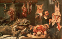 The Butcher's Shop by Frans Snyders or Snijders