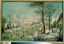 Winter Landscape by Pieter Brueghel the Younger