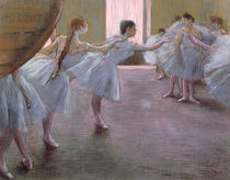 Dancers at Rehearsal, , 1875-1877 by Edgar Degas