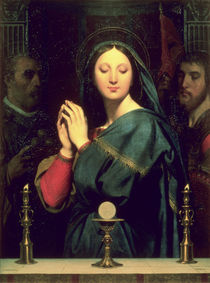 The Virgin with the Host, 1841 by Jean Auguste Dominique Ingres