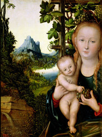 Madonna and Child, c.1525 von Lucas, the Elder Cranach