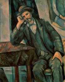 Man Smoking a Pipe, 1890-92 by Paul Cezanne