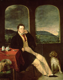 Portrait of Schubert von Melegh Gabor