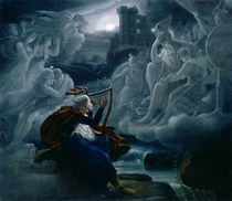 Ossian conjures up the spirits on the banks of the River Lorca by Karoly Kisfaludy