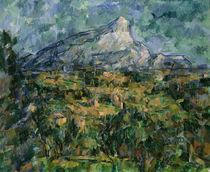 Mont Sainte-Victoire, 1904-05 by Paul Cezanne