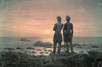 Two Men by The Sea von Caspar David Friedrich