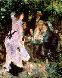 In the Garden, or Under the Trees of the Moulin de la Galette by Pierre-Auguste Renoir