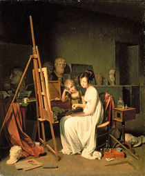 Artist's Studio von Louis Leopold Boilly