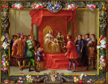 Peter IV, King of Aragon being visited by Guillaume-Raymond Moncada by Jan van & Primo, Luigi Kessel