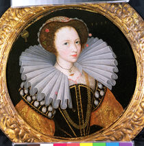 Portrait of a Lady with a Large Ruff von English School