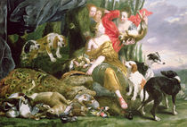 Diana and her handmaidens after the hunt von Jan Fyt