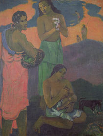 Maternity, or Three Women on the Seashore von Paul Gauguin