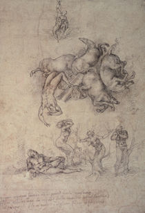The Fall of Phaethon, 1533 by Michelangelo Buonarroti