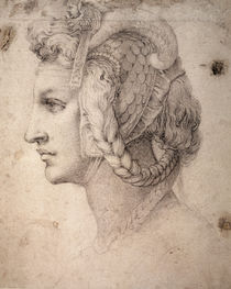 Study of Head von Michelangelo Buonarroti