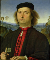 Portrait of Francesco delle Opere von Pietro Perugino