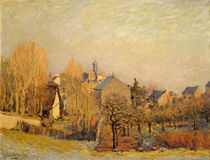 Frosty Morning in Louveciennes von Alfred Sisley