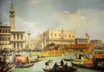 The Betrothal of the Venetian Doge to the Adriatic Sea von Canaletto