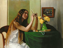 At the Dressing Table, 1911 von Felix Edouard Vallotton