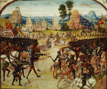 Fr 2643 f.207 Battle of Poitiers von French School