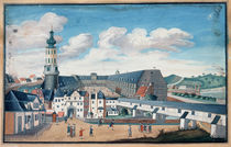 View of Weimar with the Castle of Wilhelmsburg by German School