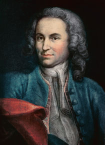 Portrait presumed to be Johann Sebastian Bach by Johann Ernst Rentsch