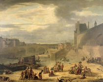 View of the Grand Gallery of the Louvre von J.F. De Pelchin