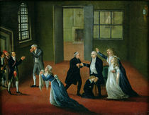 Louis XVI Bidding Farewell to his Family by French School