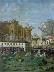 The Bastille Prison, 14th July 1789 von Jean Dubois