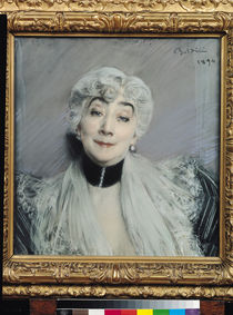 Portrait of the Countess de Martel de Janville von Giovanni Boldini