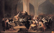 Court of the Inquisition by Francisco Jose de Goya y Lucientes