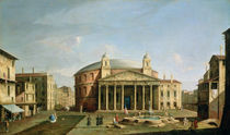 The Pantheon in Rome von Bernardo Bellotto