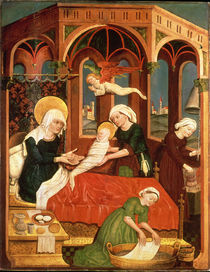 Birth of Mary by Leinhart von Brixen