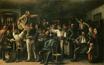Strike, 1895 by Mihaly Munkacsy