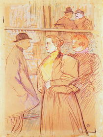 In the Moulin Rouge by Henri de Toulouse-Lautrec
