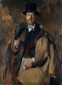 Portrait of Pal Szinyei Merse by Wilhelm Maria Hubertus Leibl