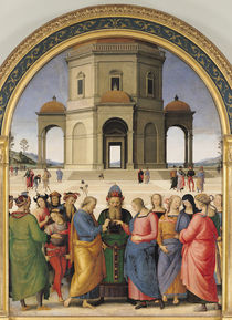The Marriage of the Virgin by Pietro Perugino