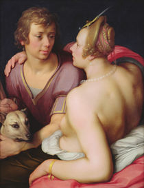 Venus and Adonis, 1610 von Cornelis Cornelisz. van Haarlem