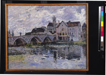 The Bridge of Moret-sur-Loing von Alfred Sisley