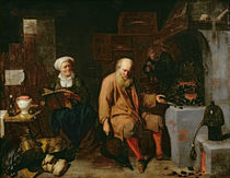 The Alchemist von David III Ryckaert