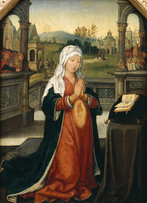 St.Anne Conceiving the Virgin by Jean the Elder Bellegambe