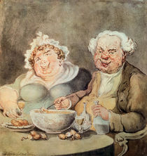 Gluttons, c.1800-05 by Thomas Rowlandson