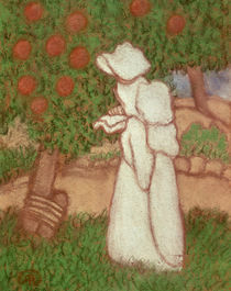 Woman in a White Dress, 1896 von Jozsef Rippl-Ronai