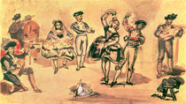 Spanish Dancers, 1862 by Edouard Manet
