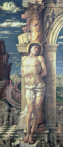 St. Sebastian, c.1459 by Andrea Mantegna