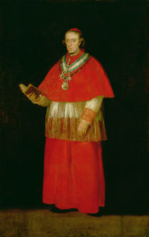 Cardinal Don Luis de Bourbon c.1800 by Francisco Jose de Goya y Lucientes
