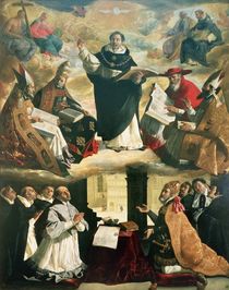 The Apotheosis of St. Thomas Aquinas by Francisco de Zurbaran