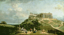 The Fortress of Konigstein von Bernardo Bellotto