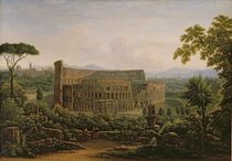 View of the Colosseum from the Palatine Hill von Fedor Mikhailovich Matveev