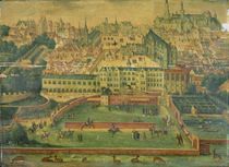 A View of the Royal Palace by Flemish School